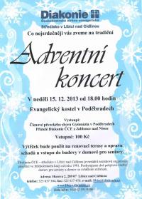 Koncert Pveckho sboru Gymnzia Jiho z Podbrad