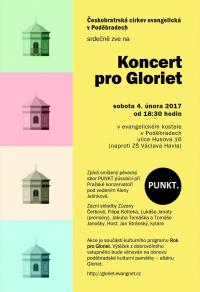 Koncert pveckho sboru PUNKT pro Gloriet