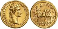 Mince císař Tiberius Augustus